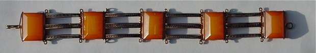 Deco Bakelite Bracelet