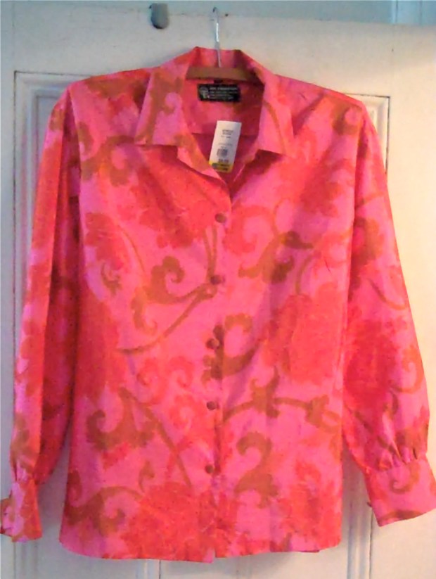 1960s Jim Thompson Thai Silk Company Blouse