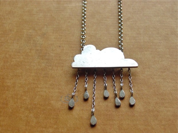 Beci Orpin Princess Tina Rain Cloud Necklace