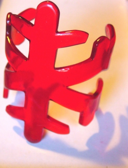 solange H+M snowflake cuff bracelet