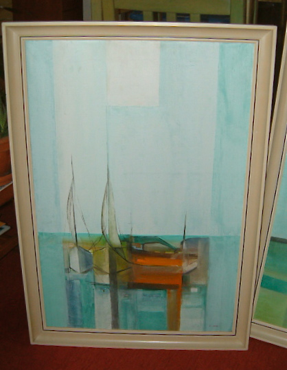 Llewellyn Xavier "Boats III", 1975