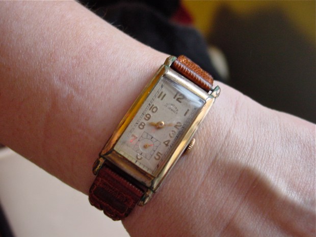 Curtiss 17j Deco Watch