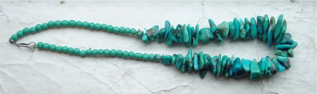 Turquoise Nugget Necklace