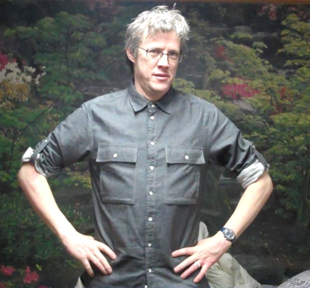 Andrew in his Rag & Bone Shirt