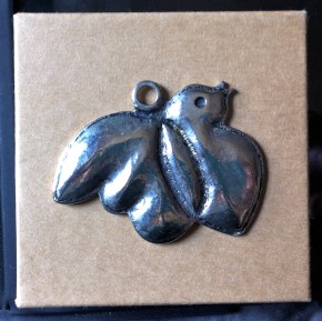 Pewter Cacherel Dove Pendant