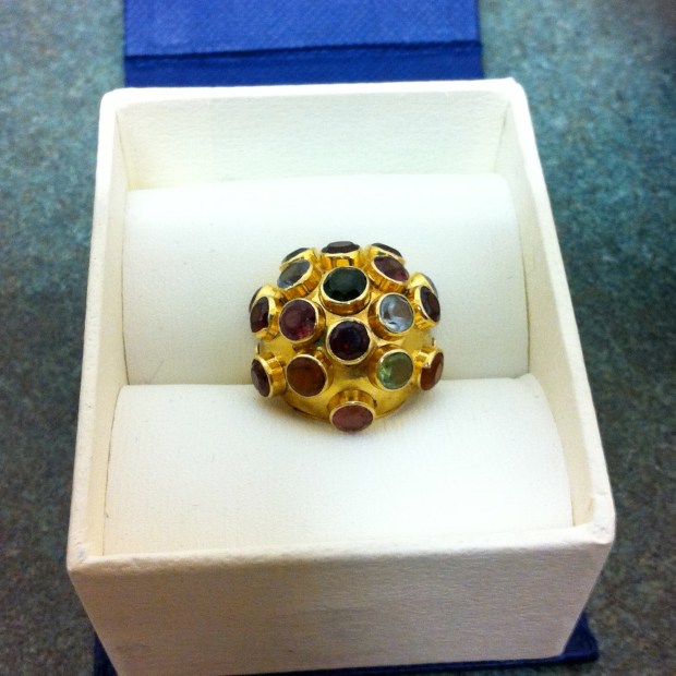 H Stern multi gemstone  ring