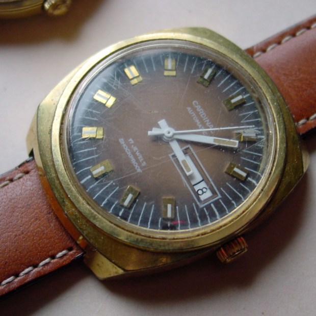 Brown Dial Cardinal Automatic Watch