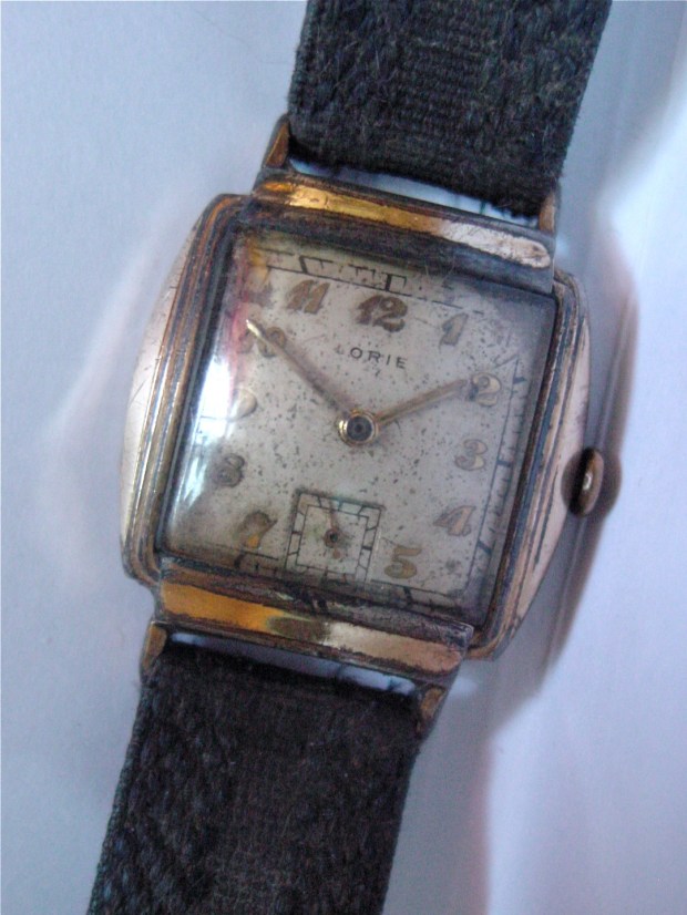 1940s Lorie sub seconds watch