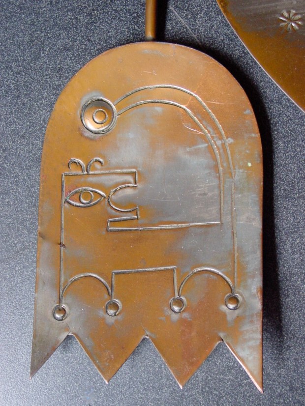 YAAD 2 Yaad made in israel copper and silver wall hanging