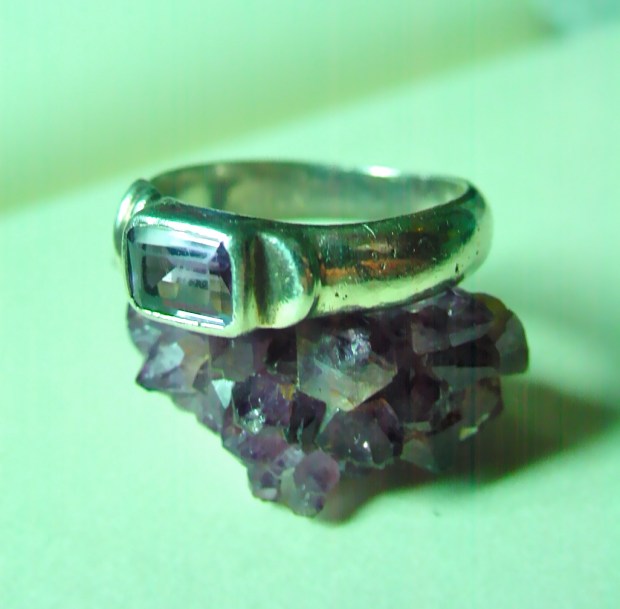 925 Amethyst Ring