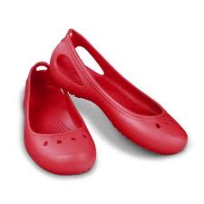 Red Kadee Crocs