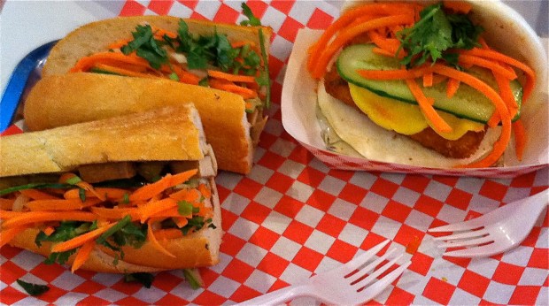 Banh Mi Boys Tofu Banh Mi and Bao