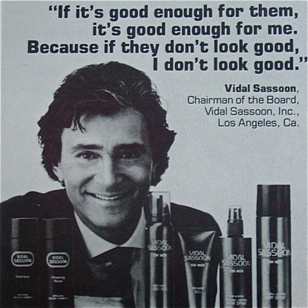 Vidal Sassoon Ad Vidal Sassoon Ad