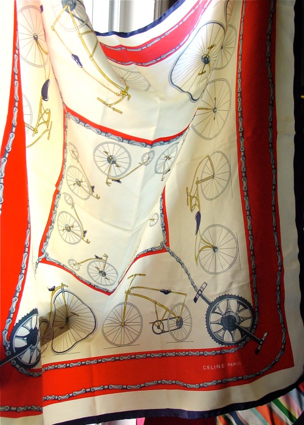 Silk Céline Paris Scarf