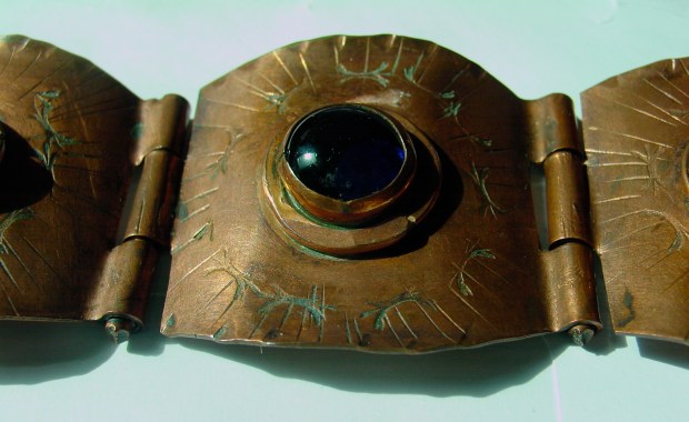 rafael canada Copper and glass bracelet rafael canada Copper bracelet