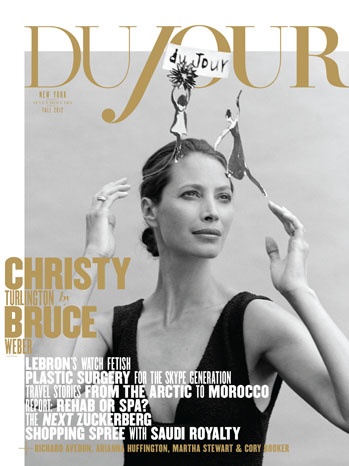 Christy Turlington September 2012 DuJour Cover