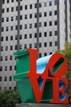 Robert Indiana Love Sculpture, Philadelphia