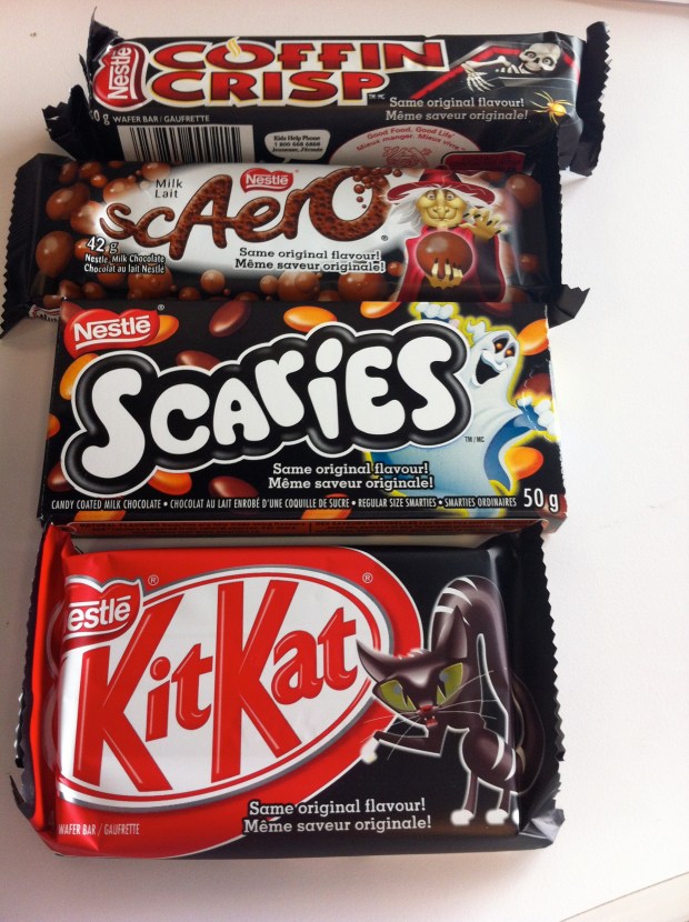 Nestlé halloween chocolate