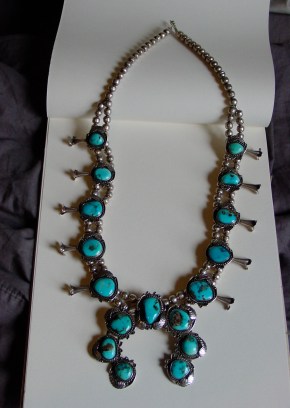 Vintage Squash Blossom Necklace