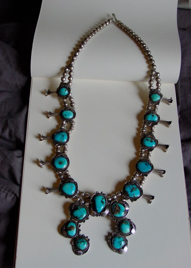 Vintage Squash Blossom Necklace