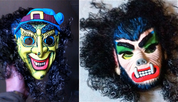 Vintage Halloween Masks