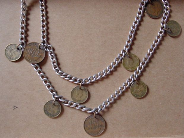 Vintage Coin Necklace
