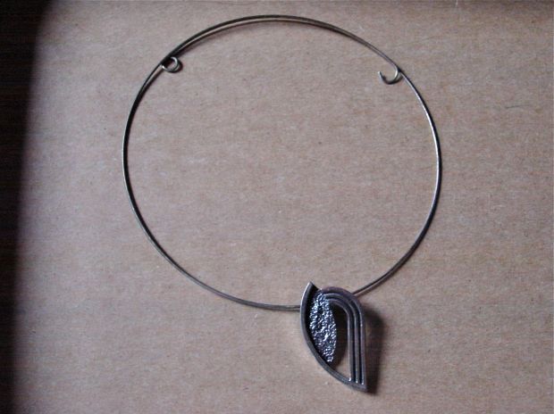 Darveau earring turned into pendant