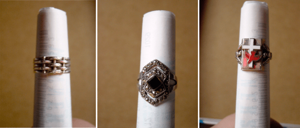 Vintage Sterling Silver Rings