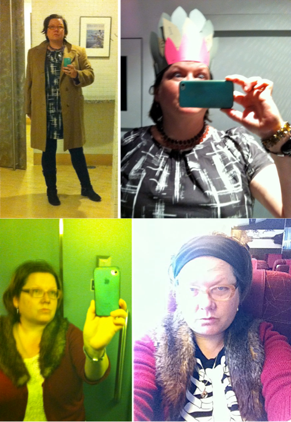 Simply Vera dress and Jones New York cardigan worn two waysSimply Vera dress and Jones New York cardigan worn two ways