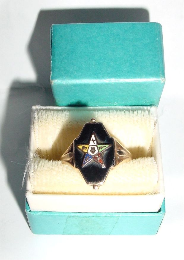 10k Eastern Star Ring