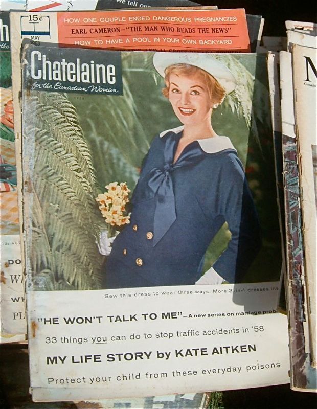 1958 Chatelaine Cover