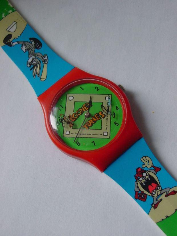 Looney Tunes 1994 Baseball Watch