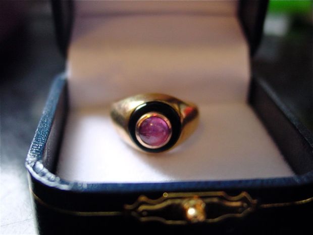 Art Deco Ruby RIng