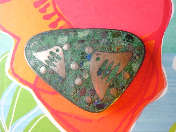 APB Taxco Abstract Brooch