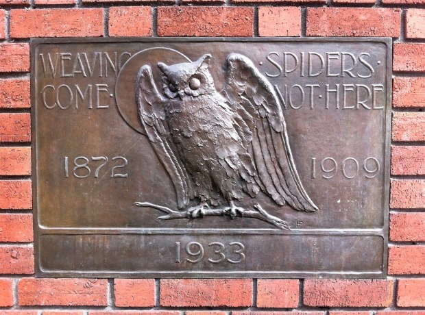 Owl Plaque, Nob Hill