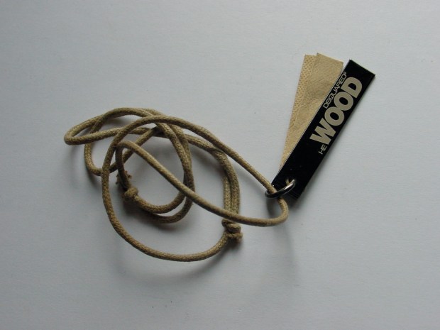 DSquared He Wood Necklace