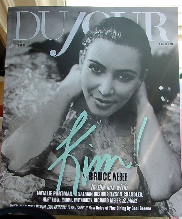 dujour cover Kim KArdashian