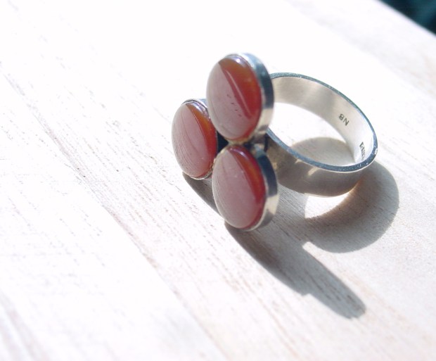 Elis Kauppi Kupittaan Kulta Oy Carnelian Ring