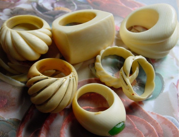 ivory rings