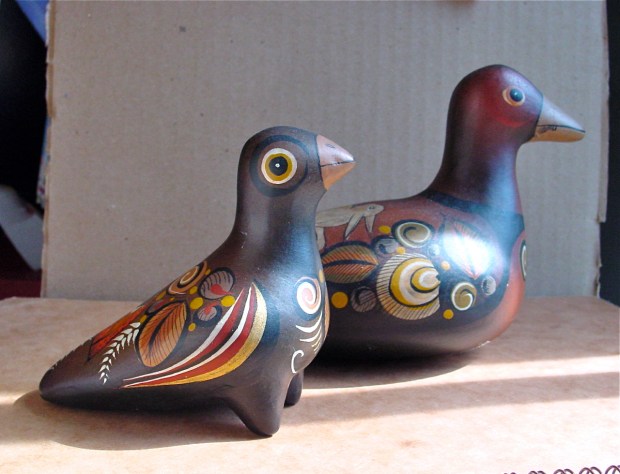 Mexican Tonala Pottery Ducks 1