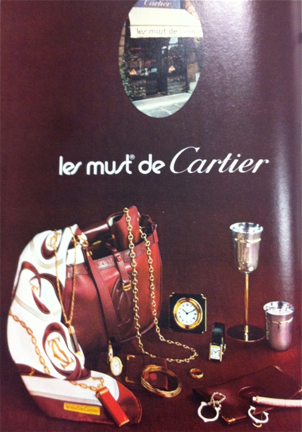 1977 Le Must de Cartier Ad