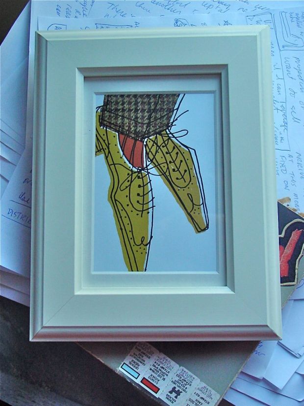 Alanna Postcard framed