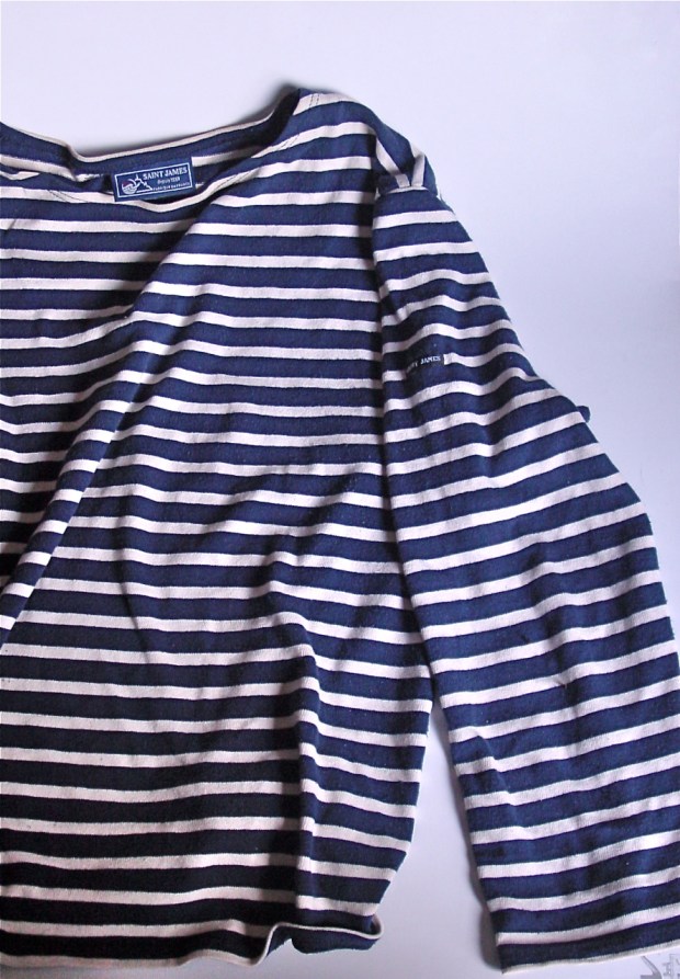 saint james striped pullover