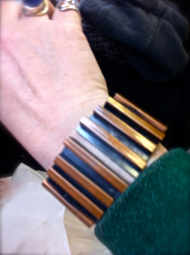 Modernist Copper Clamper Bracelet