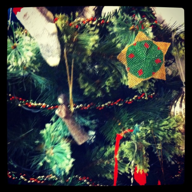 handmade tree ornaments