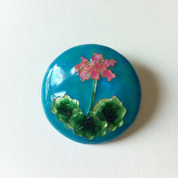 Geranium Pin