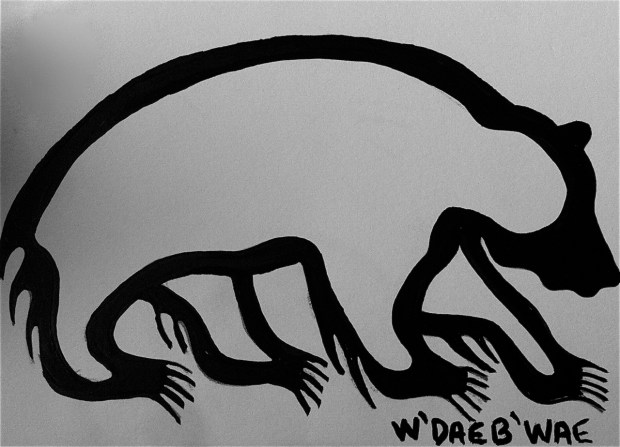 Mike Ormsby bear painting