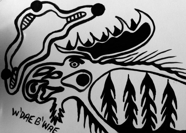 Mike Ormsby moose painting