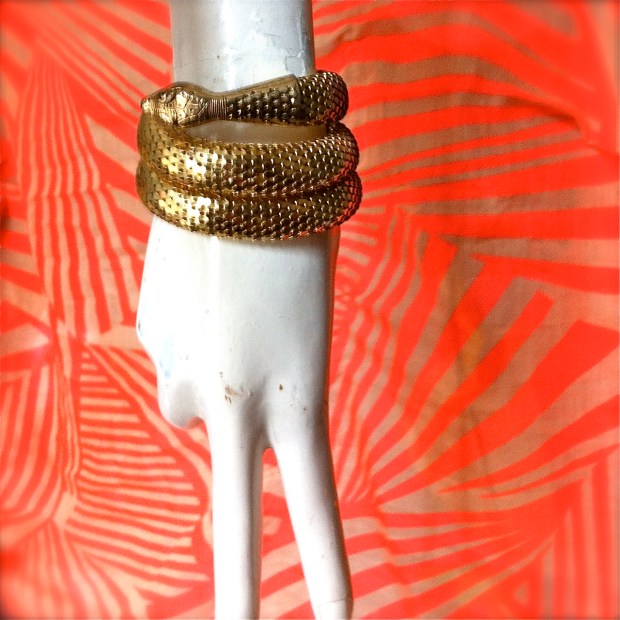 whiting and Davis snake bracelet