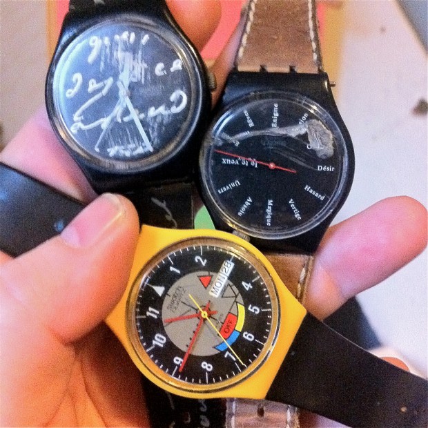 beat up old swatch watches